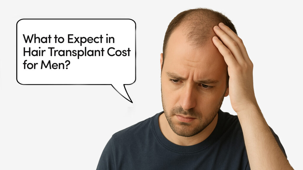 Hair transplant cost for men