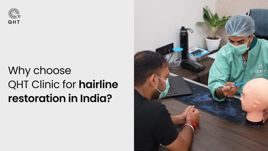 Consultation for Hairline Restoration at QHT Clinic